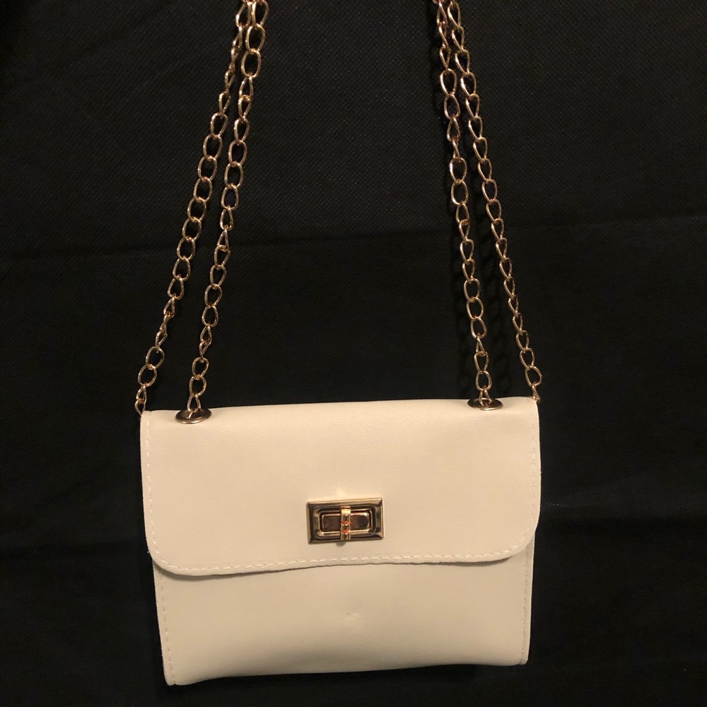 Cream Mini Purse